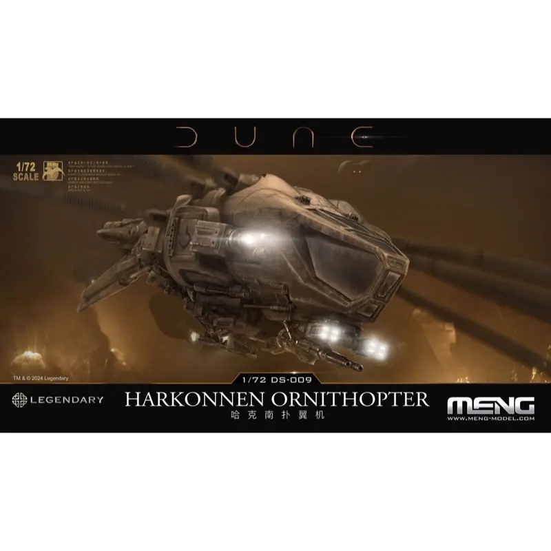 Meng Ds-009 1/72 Dune Harkonnen Ornithopter 1