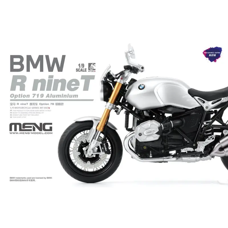 Meng Mt-003V 1/9 Bmw R Ninet Option 719 Aluminium Pre-Colored Edition 1