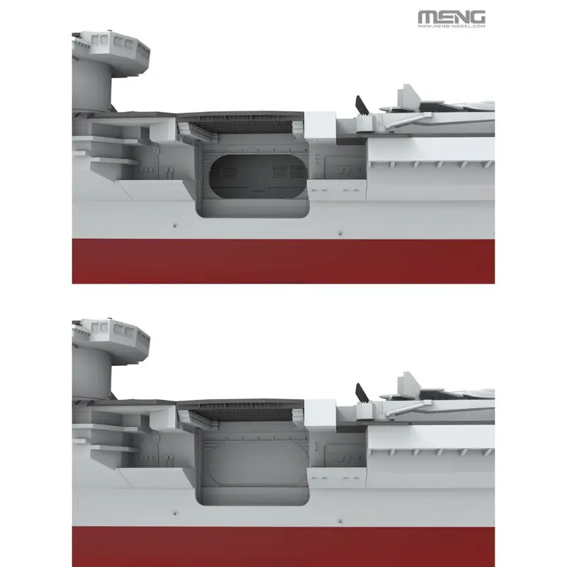 Meng Ps-010 1/700 Aircraft Carrier Liaoning 2
