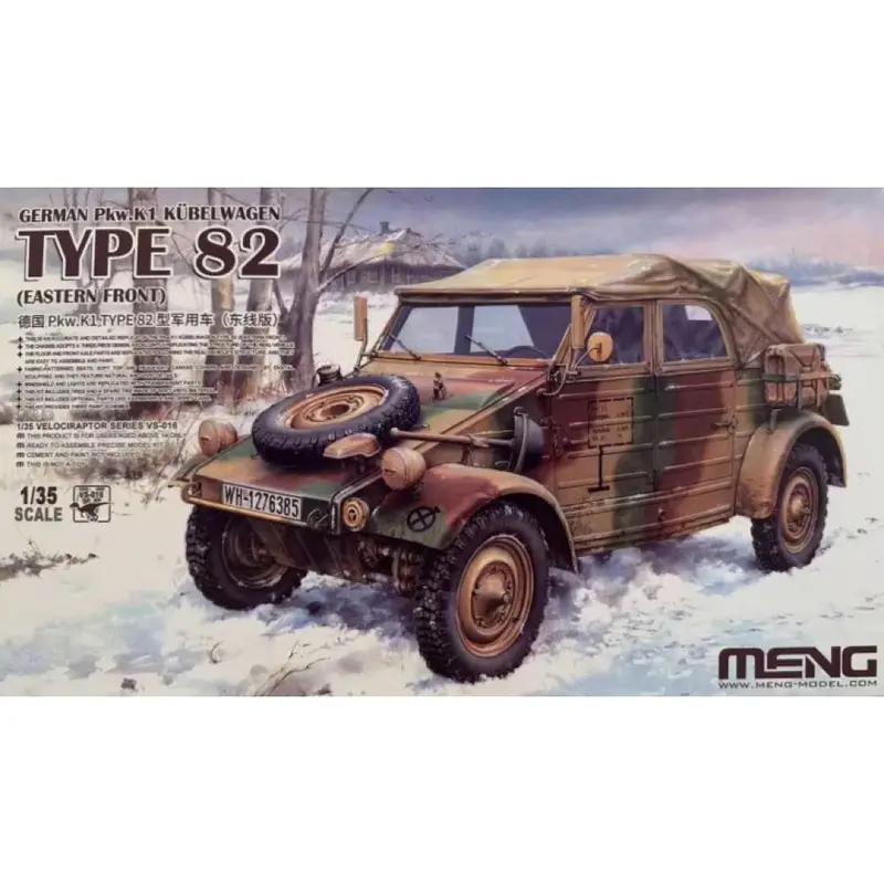 Meng Vs-0161/35 German Pkw.K1 Kübelwagen Type 82 Eastern Front 1