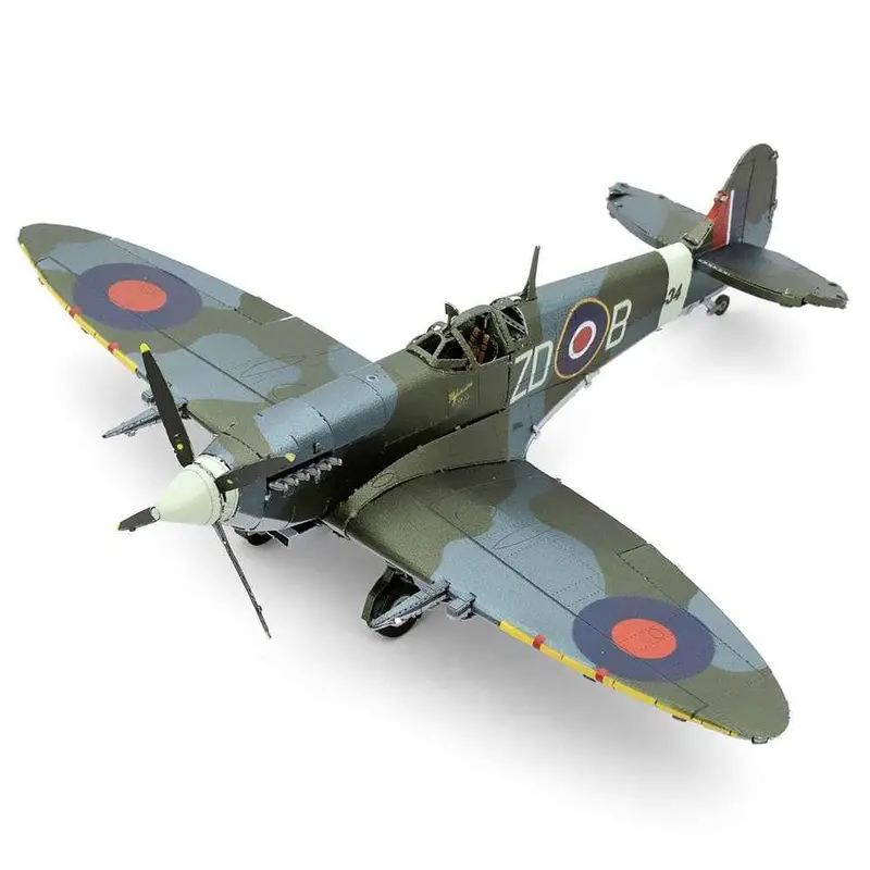 Metal Earth Fcmm-Smsc Supermarine Spitfire Coloured Version 1