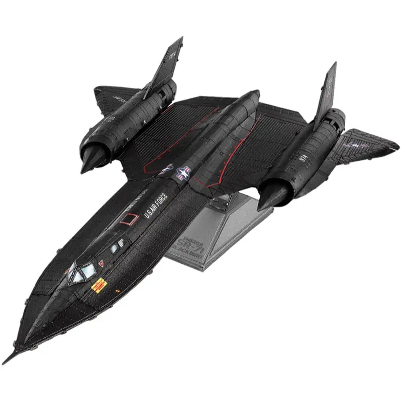 Metal Earth Fcmm-Sr71bc Sr71 Blackbird - Coloured Version 1