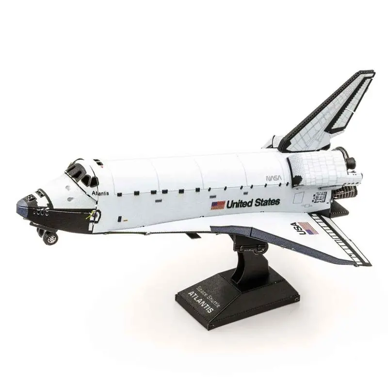 Metal Earth Fcmm-Ssc Space Shuttle Atlantis Coloured Version 1