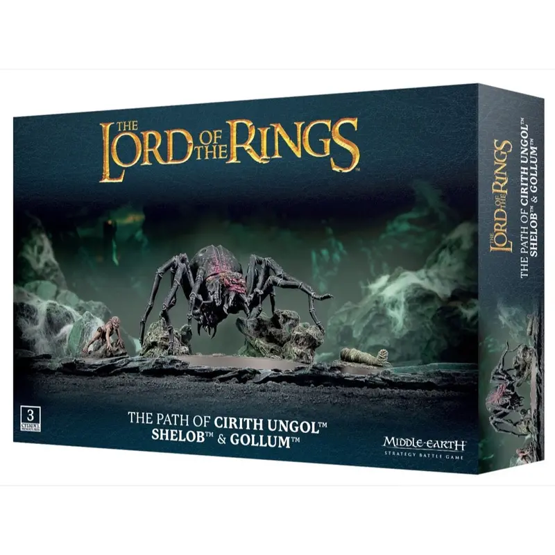 Middle Earth The Path Of Cirith Ungol Shelob & Gollum 1