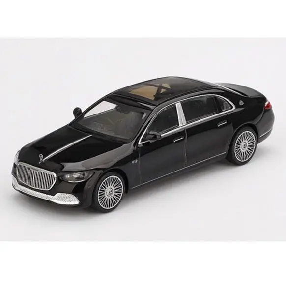 Mini Gt 1/64 Mgt00977-R Mercedes-Maybach S 680 Black 1