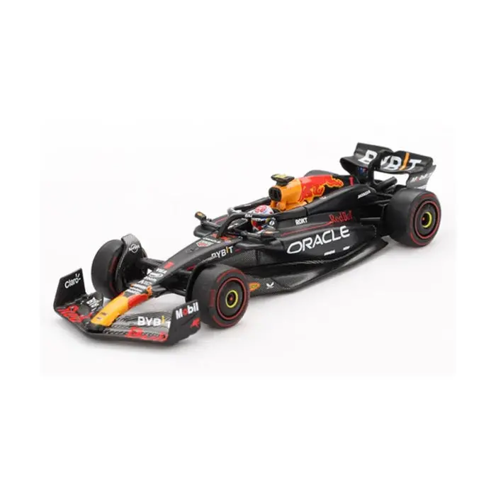 Mini Gt 1/64 Mgt01018-L Oracle Red Bull Racing Rb20 No.1 Max Verstappen  2024 F1 2024 Bahrain Gp Winner 1