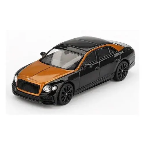 Mini Gt Mgt00991-R Bentley Flying Spur Orange Flame / Onyx 1