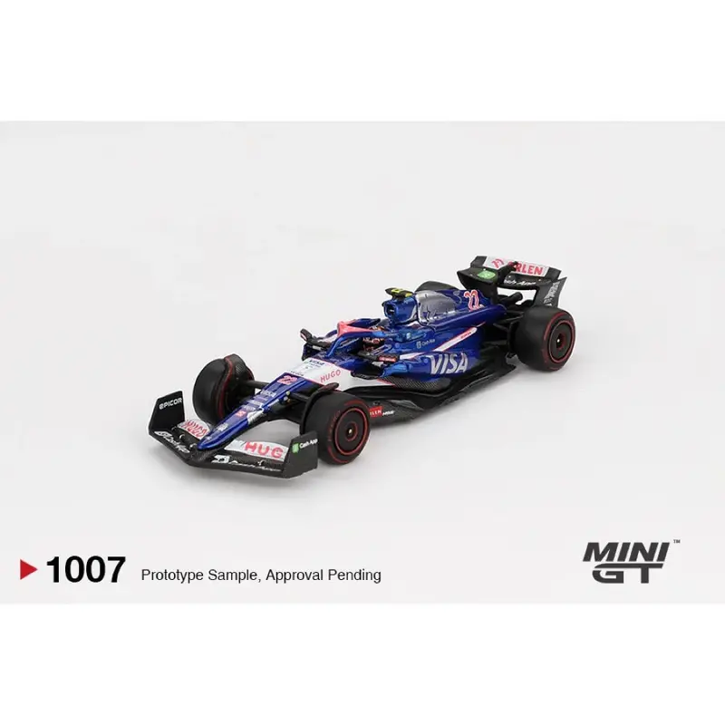 Mini Gt Mgt01007-L 1/64 Rb Vcarb 01 #22 Yuki Tsunoda 2024 F1 2024 Bahrain Gp 1