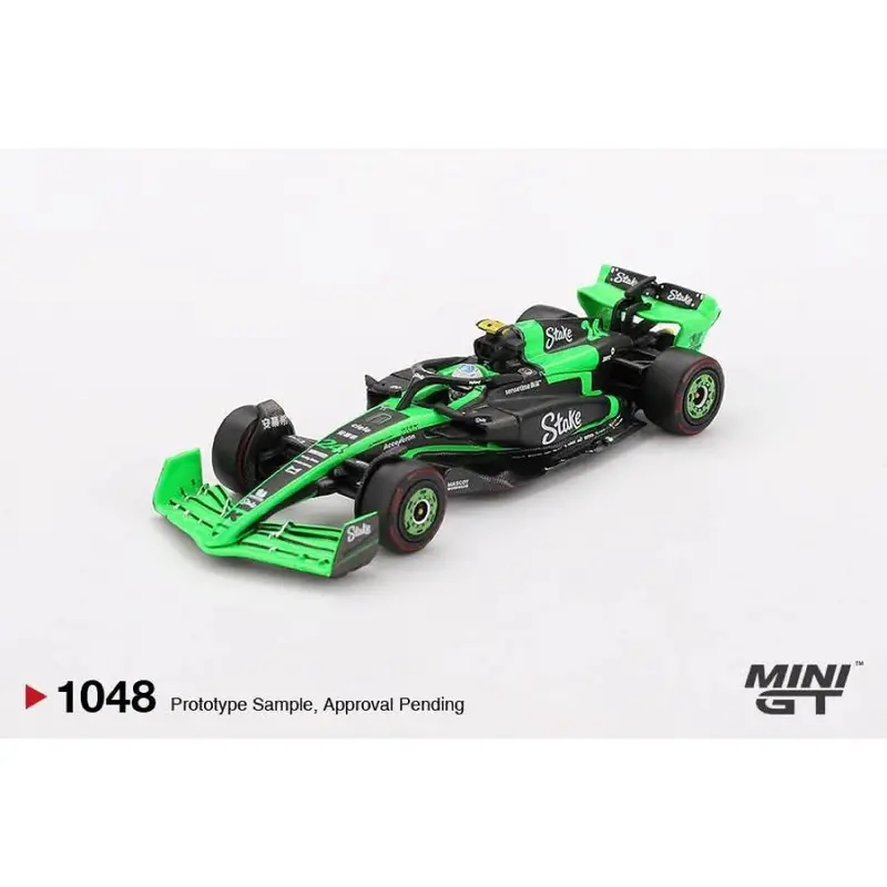 Mini Gt Mgt01048-L 1/64 Kick Sauber C44 #24 Guanyu Zhou  2024 F1 2024 Chinese Gp 1