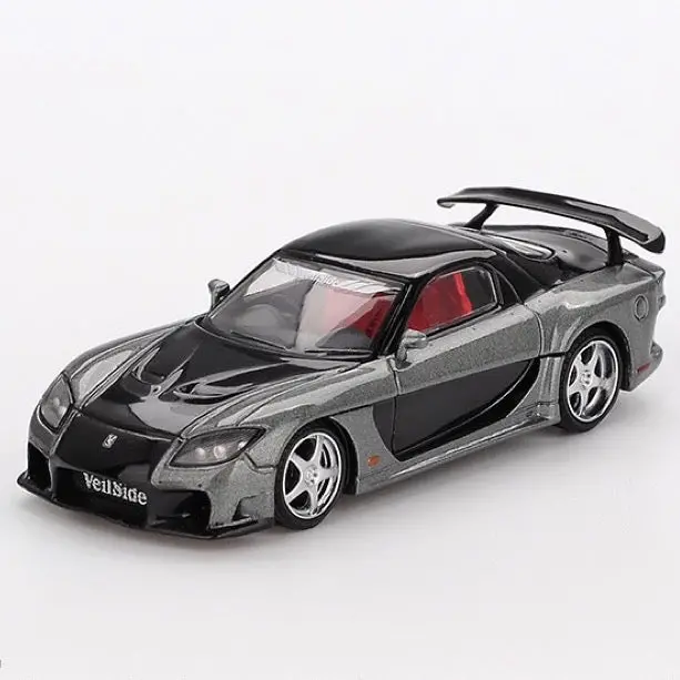 Mini Gt Mgt01057-R 1/64 Mazda Rx-7 Veilside Fortune Grey 1