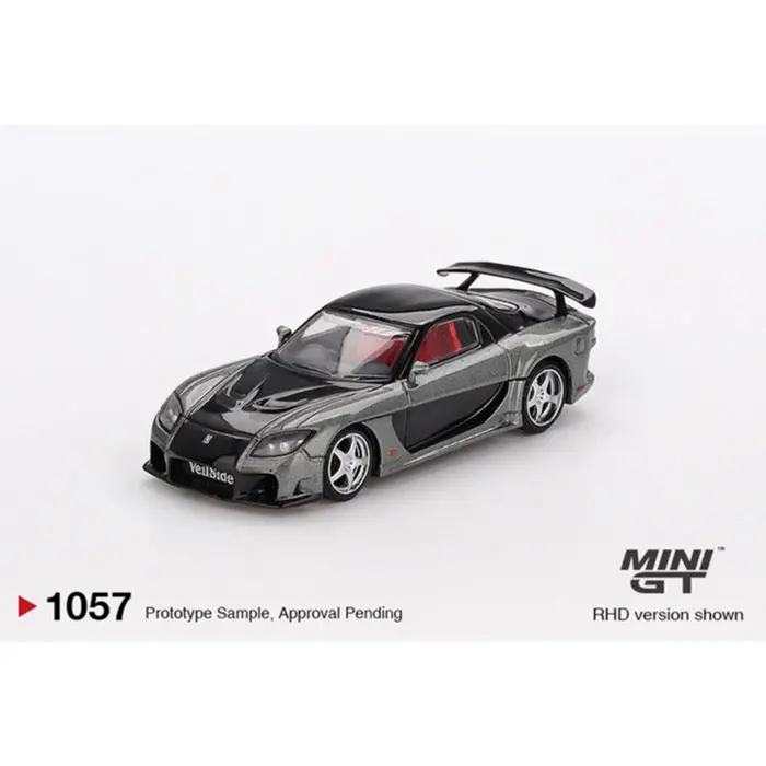 Mini Gt Mgt01057-R 1/64 Mazda Rx-7 Veilside Fortune Grey 2
