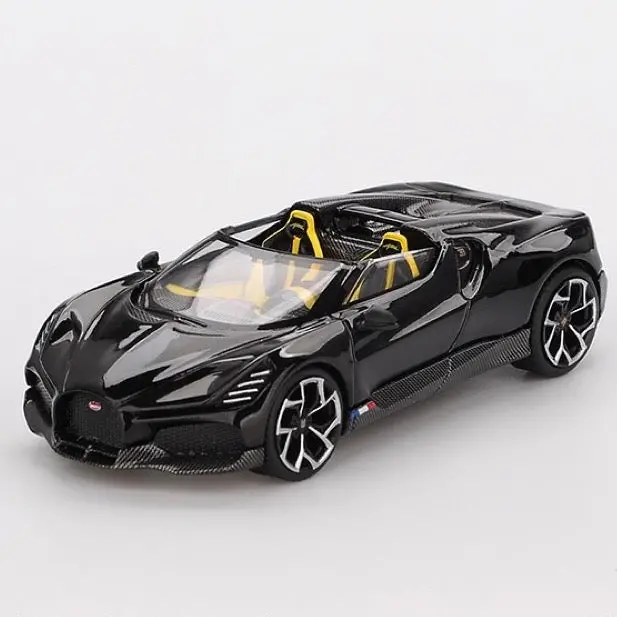 Mini Gt Mgt01058-L 1/64 Bugatti W16 Mistral Black 1