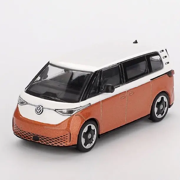 Mini Gt Mgt01061-R 1/64 Volkswagen Id.Buzz Candy White / Energetic Orange 1