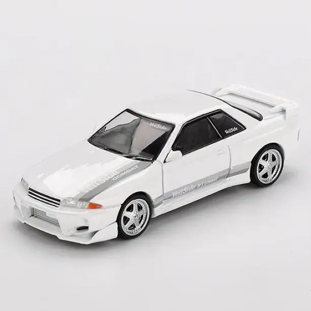Mini Gt Mgt01066-R 1/64 Nissan Skyline Gt-R (R32) Veilside Combat C-I White 1