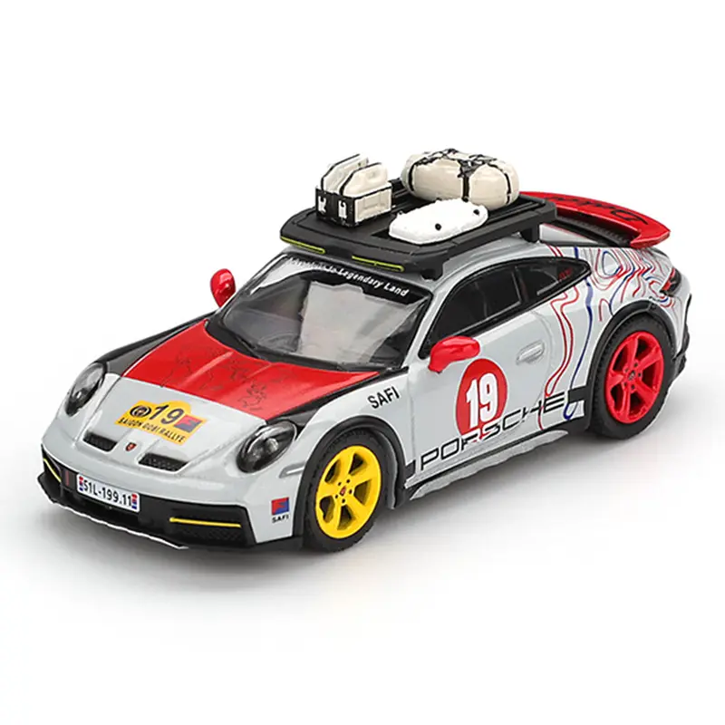 Mini Gt Mgt01068-L 1/64 Porsche 911 Dakar "Uncle Rally" 1
