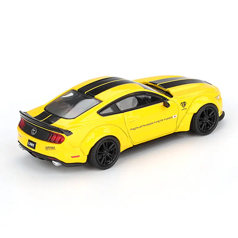 Mini Gt Mgt01077-R 1/64 Lb-Works Ford Mustang Triple Yellow 2