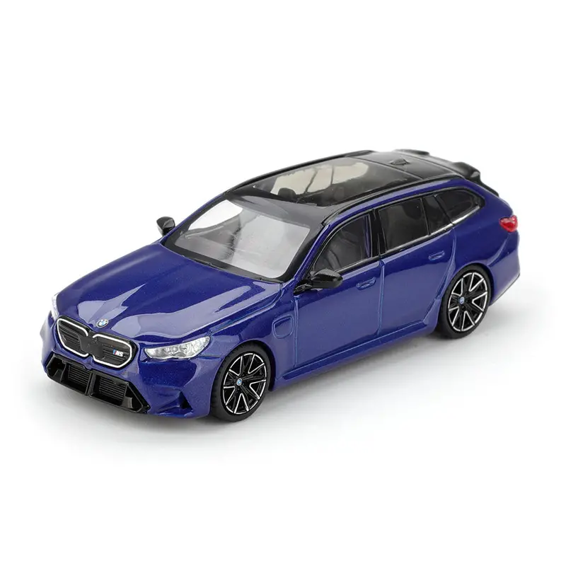 Mini Gt Mgt01080-R 1/64 Bmw M5 Touring G99 Marina Bay Blue Metallic 1