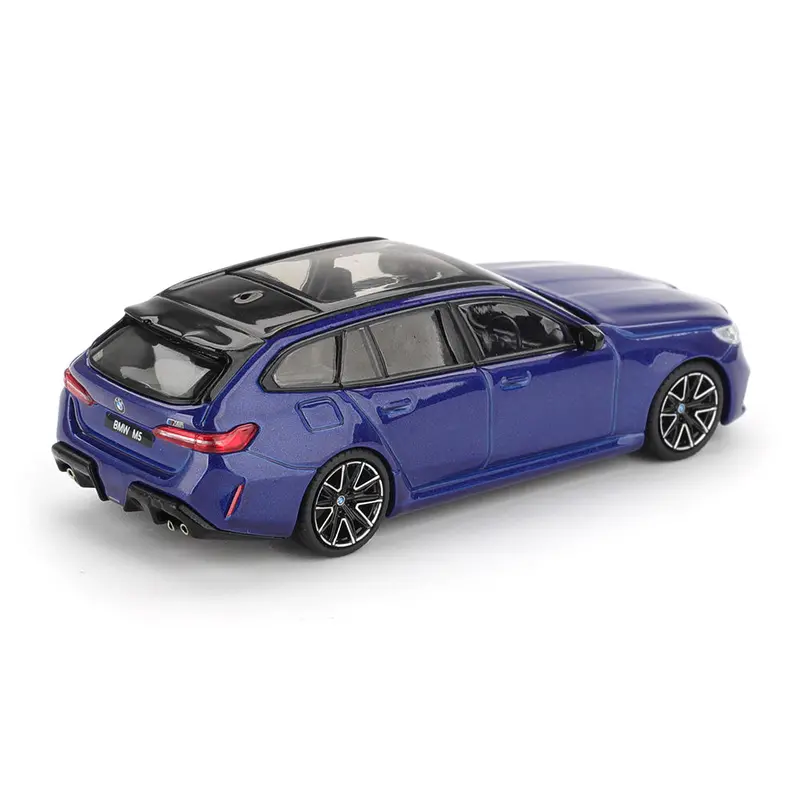 Mini Gt Mgt01080-R 1/64 Bmw M5 Touring G99 Marina Bay Blue Metallic 2
