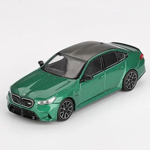Mini Gt Mgt01086-R 1/64 Bmw M5 G90 Isle Of Man Green Metallic 1