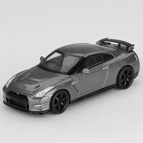 Mini Gt Mgt01089-R 1/64 Nissan Gt-R 2013 Dark Metal Gray Nismo R35 Crs Version 1