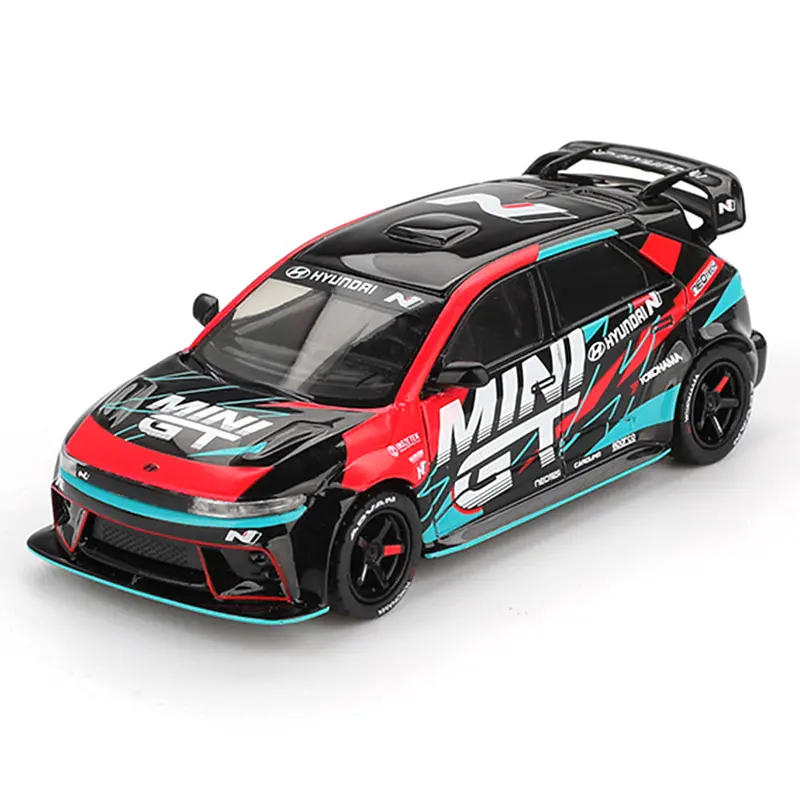 Mini Gt Mgt01098-L 1/64 Hyundai Ioniq 5N Mini Gt Rs-01T 2025 Tokyo Auto Salon 1