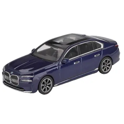 Mini Gt Mgt01111-R 1/64 Bmw I7 Xdrive60 Tanzanite Blue Metallic 1