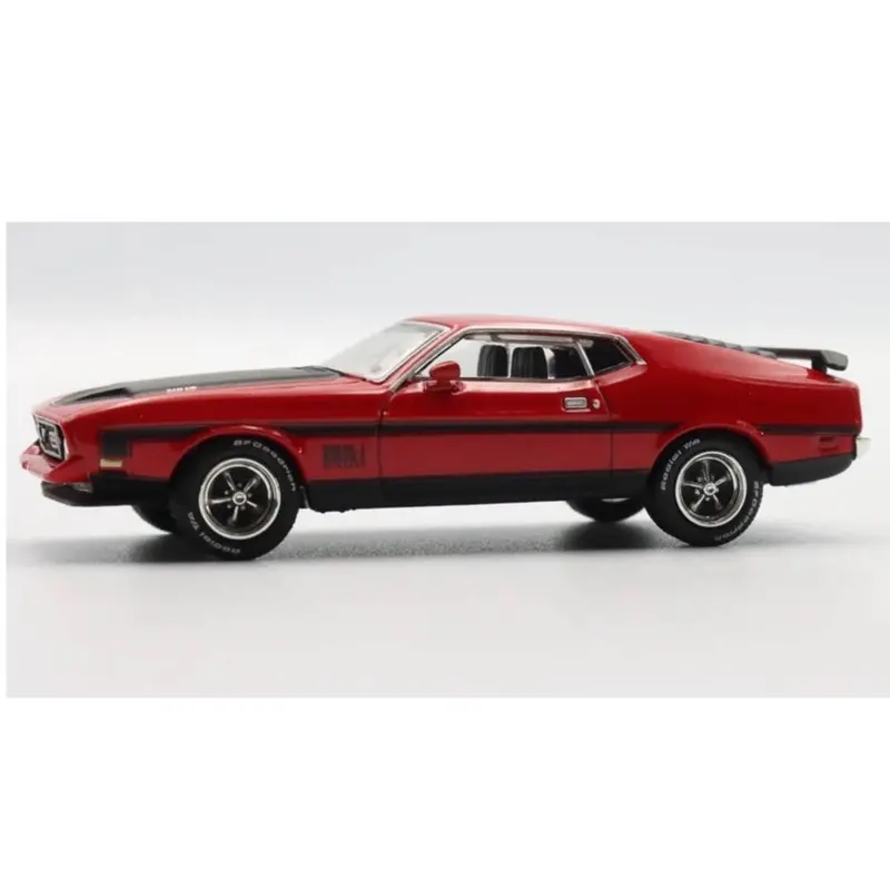 Mini Gt Mgt01122-L 1/64 Ford Mustang Mach1 1971 Race Red 1