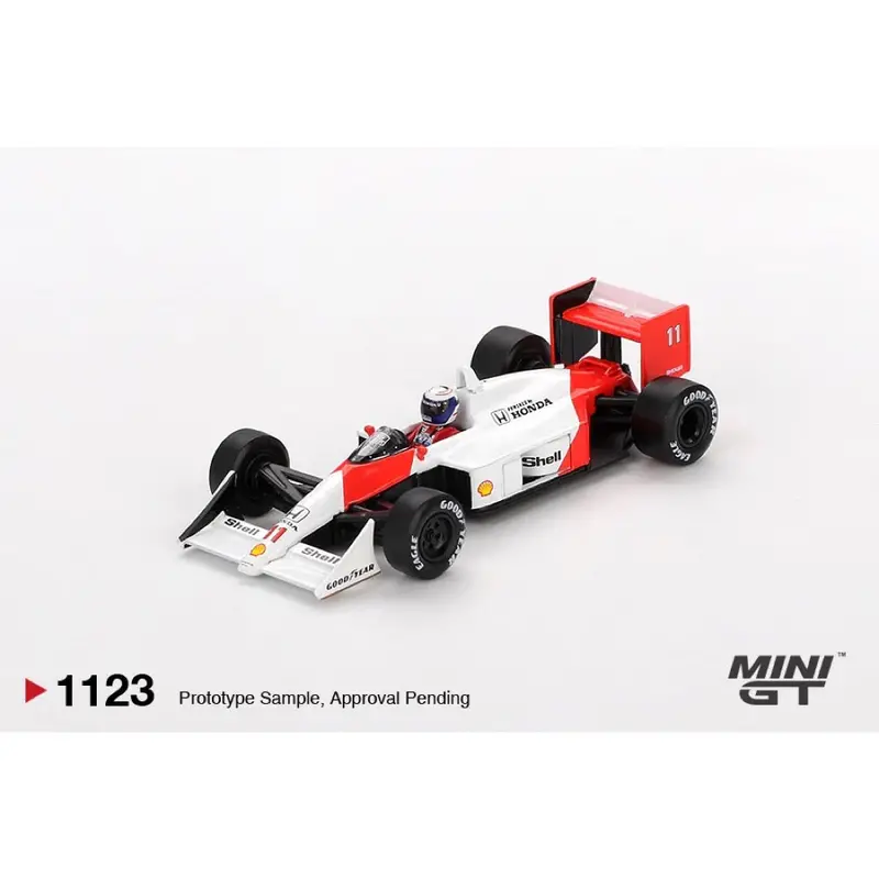 Mini Gt Mgt01123-L 1/64 Mclaren Mp4/4 No.11 Alain Prost 1988 Japanese Grand Prix 2Nd Place 1
