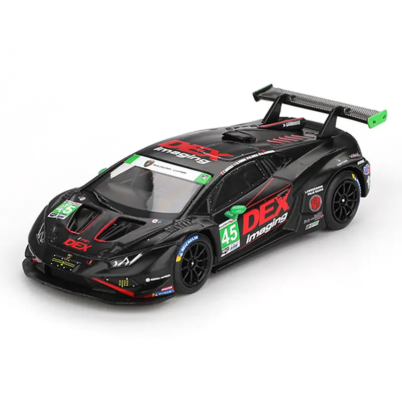 Mini Gt Mgt01129-L 1/64 Lamborghini Huracán Gt3 Evo2 #45 No.45 Dex Imaging 2024 Imsa Daytona 24 Hrs 1