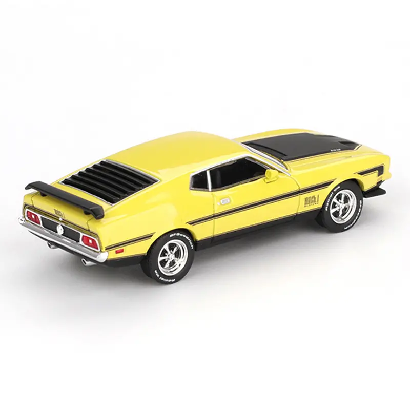 Mini Gt Mgt01139-L 1/64 Ford Mustang Mach1 Grabber Yellow 2