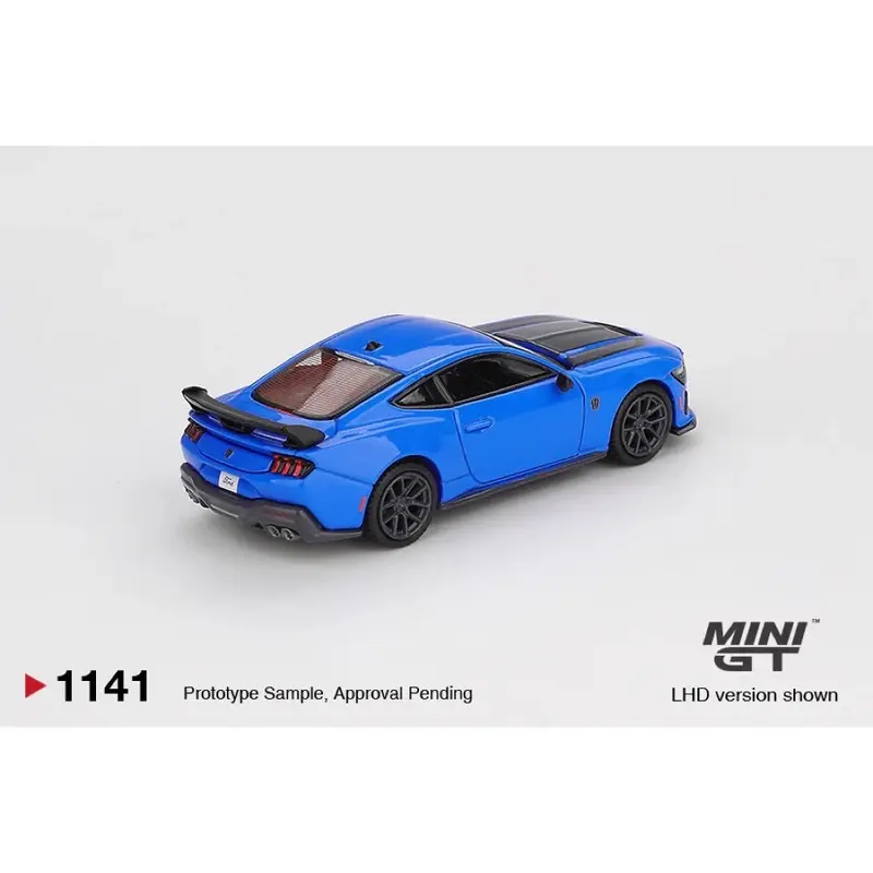 Mini Gt Mgt01141-R 1/64 Ford Mustang Dark Horse 2024 Grabber Blue 2