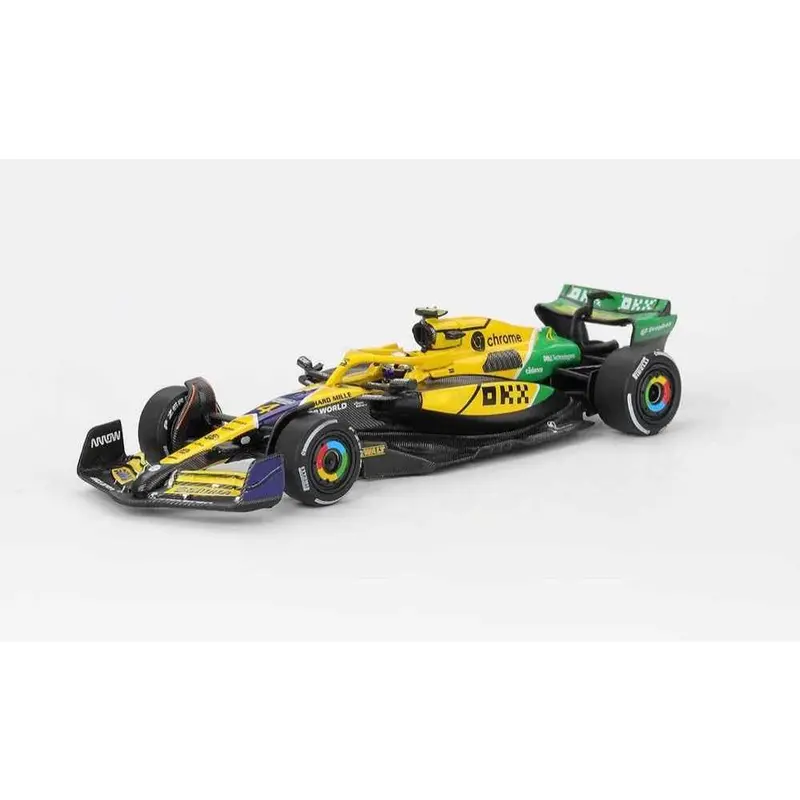Mini Gt Mgt01164-L 1/64 Mclaren Mcl38 No.4 Lando Norris 2024 F1 2024 Monaco Gp 1