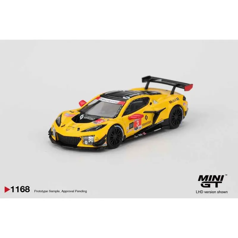 Mini Gt Mgt01168-L 1/64 Chevrolet Corvette Z06 Gt3.R No.3 Corvette Racing By Pratt Miller Motorsports 2025 Imsa Daytona 24 Hrs 1