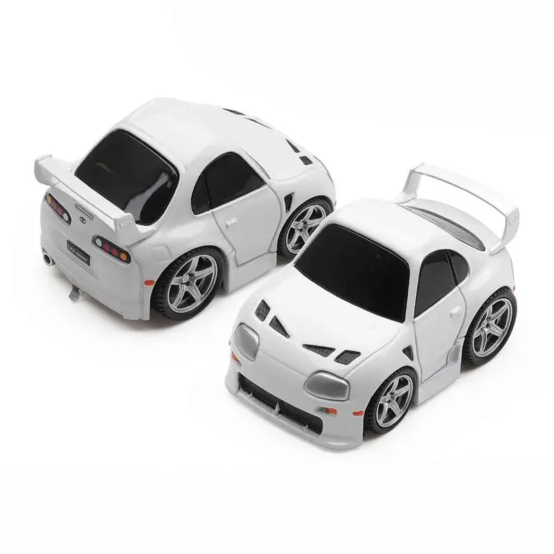 Mini Gt Qz00601-Bl Qubecarz Toyota Trd 3000Gt White/Blister Packaging 1