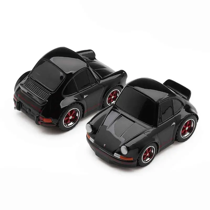 Mini Gt Qz00702-Bl Qubecarz Porsche 911 Carrera Rs 2.7 Black/Red/Blister Packaging 1