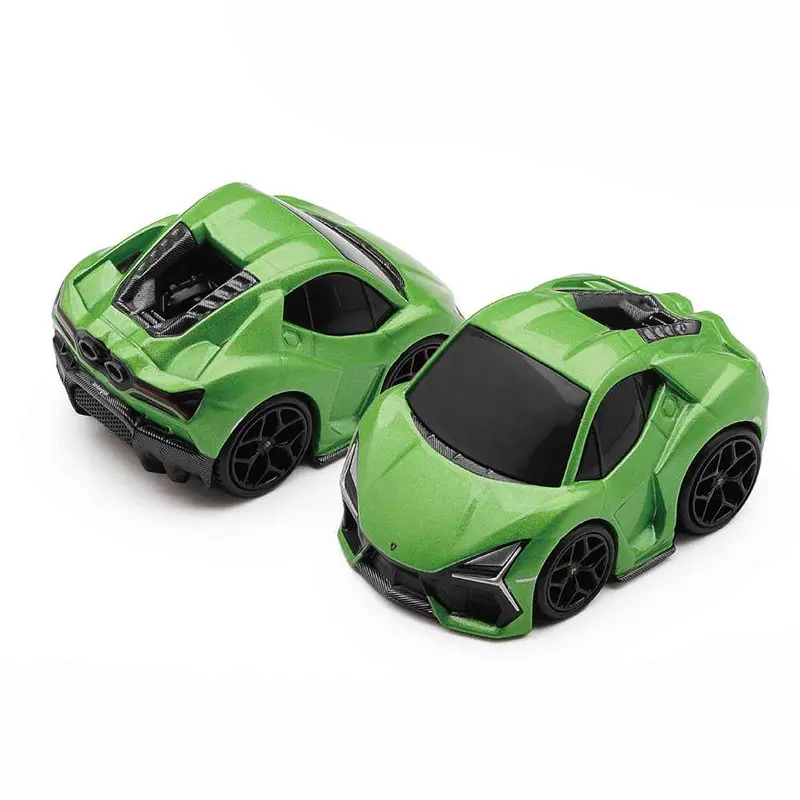 Mini Gt Qz01301-Bl Qubecarz Lamborghini Revuelto Verde Selvans/Blister Packaging 1