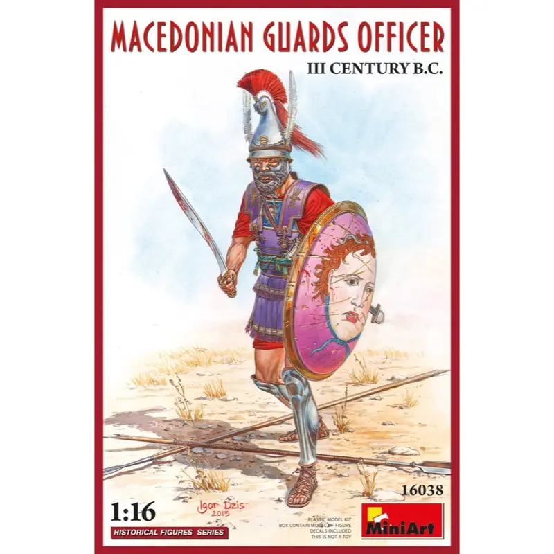 Miniart 16038 1/16 Macedonian Guards Officer. Iii Century B.C. 1