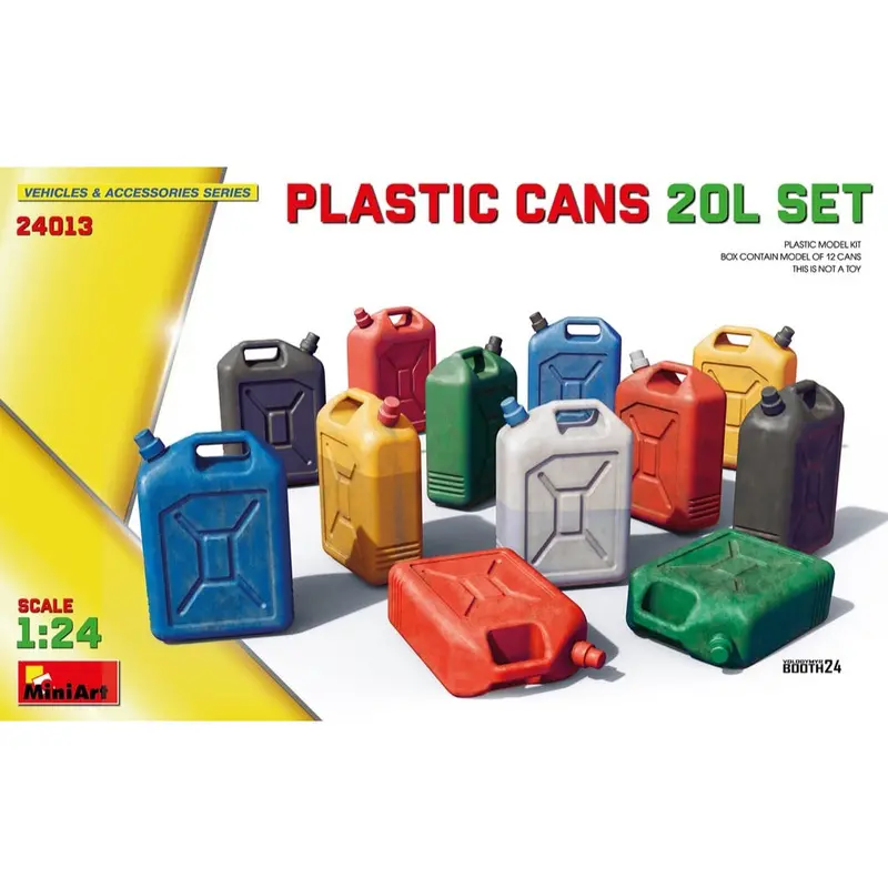 Miniart 24013 1/24 Plastic Cans 20L Set 1