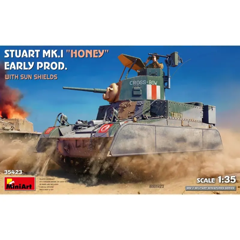 Miniart 35423 1/35 Stuart Mk.I  Honey Early Prod. W/Sun Shields 1