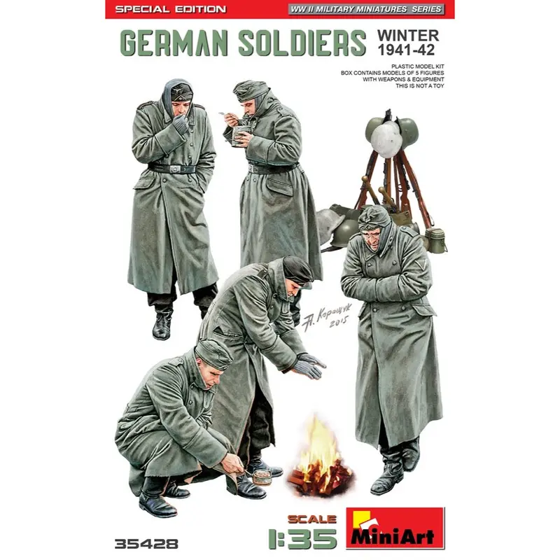 Miniart 35428 1/35 German Soldiers. Winter 1941-42. Special Edition 1