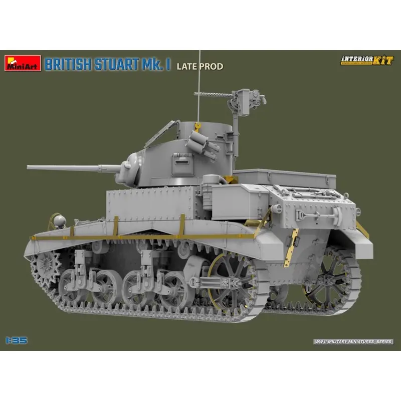 Miniart 35441 1/35 British Stuart Mk. I Late Prod. Interior Kit 2