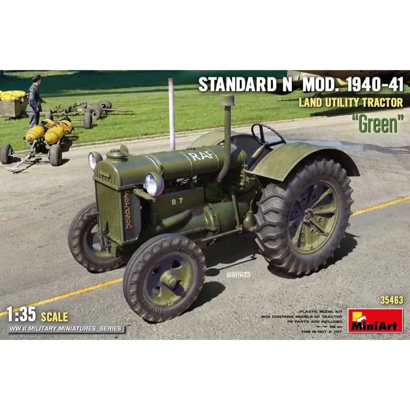 Miniart 35463 Land Utility Tractor Standrad N Green Mod. 1940-41 1