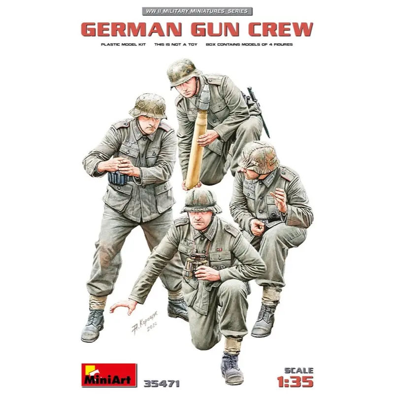 Miniart 35471 1/35 German Gun Crew 1