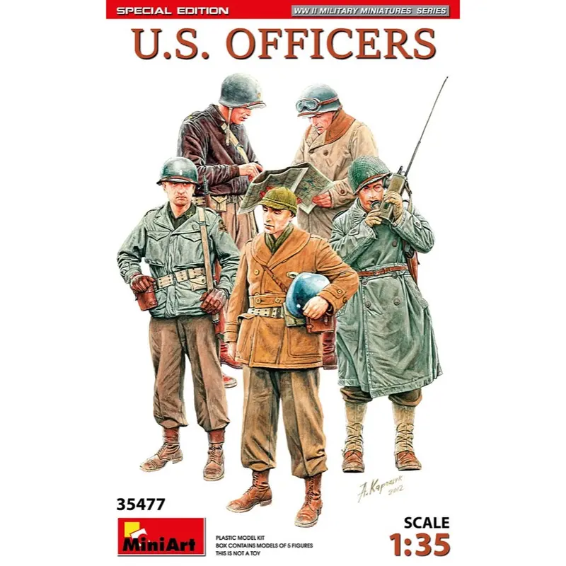 Miniart 35477 1/35 U.S. Officers. Special Edition 1
