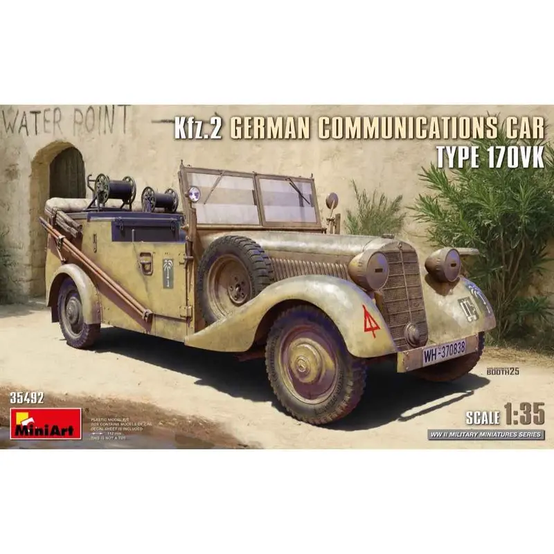 Miniart 35492 1/35 Kfz.2 German Communications Car Type 170Vk 1
