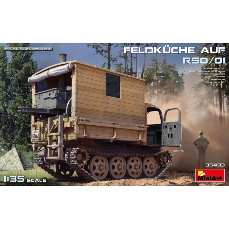 Miniart 35493 Feldküche Auf Rso/01 1