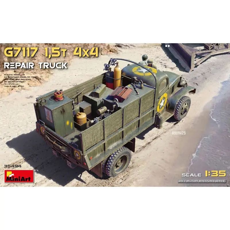 Miniart 35494 G7117 1.5T 4X4 Repair Truck 1
