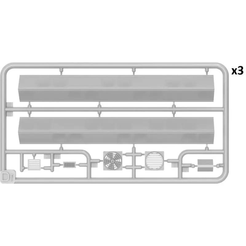 Miniart 35650 1/35 Ventilation Shaft Set 2