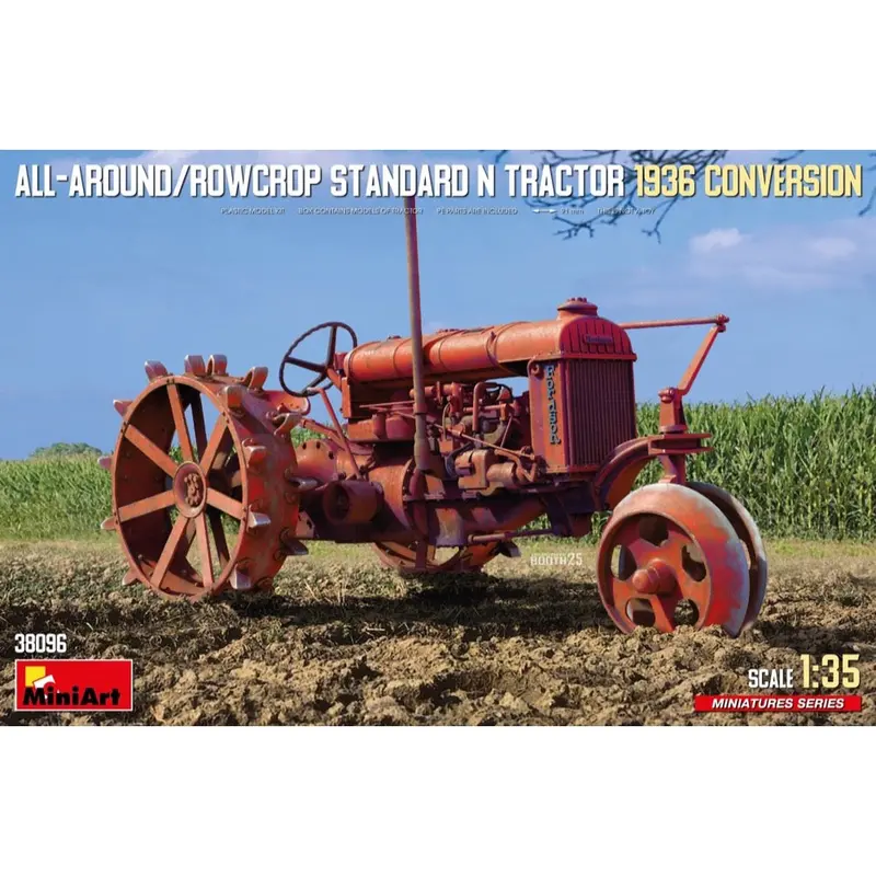 Miniart 38096 All-Around/Rowcrop Standard N Tractor 1936 Conversion 1