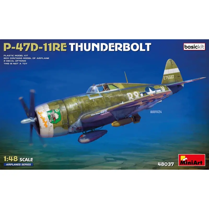 Miniart 48037 1/48 P-47D-11Re Thunderbolt. Basic Kit 1